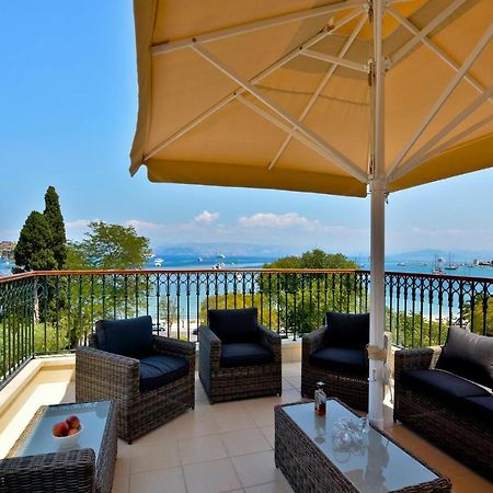 Luxury Bay View Apartment Corfu  Bagian luar foto