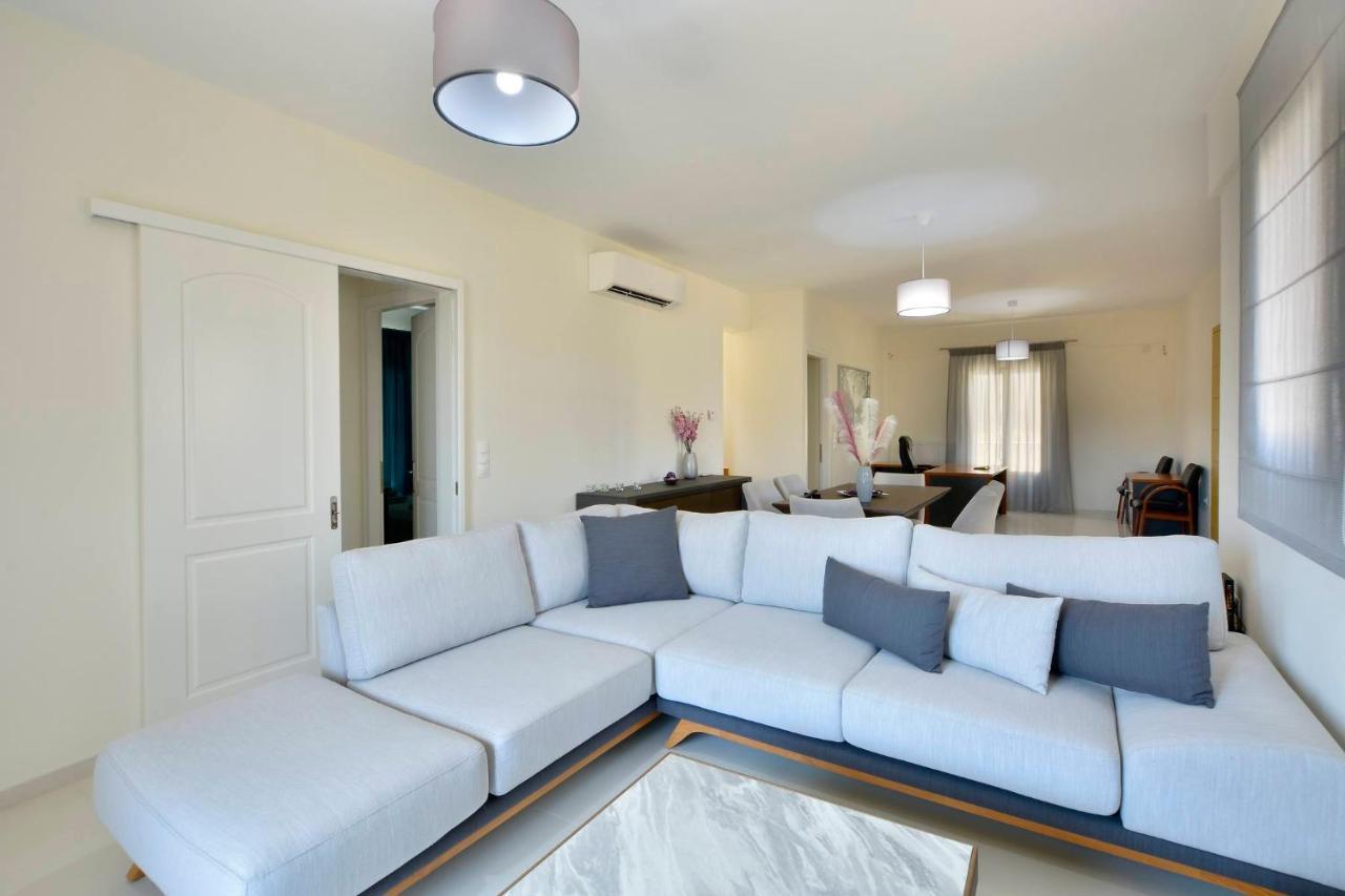 Luxury Bay View Apartment Corfu  Bagian luar foto
