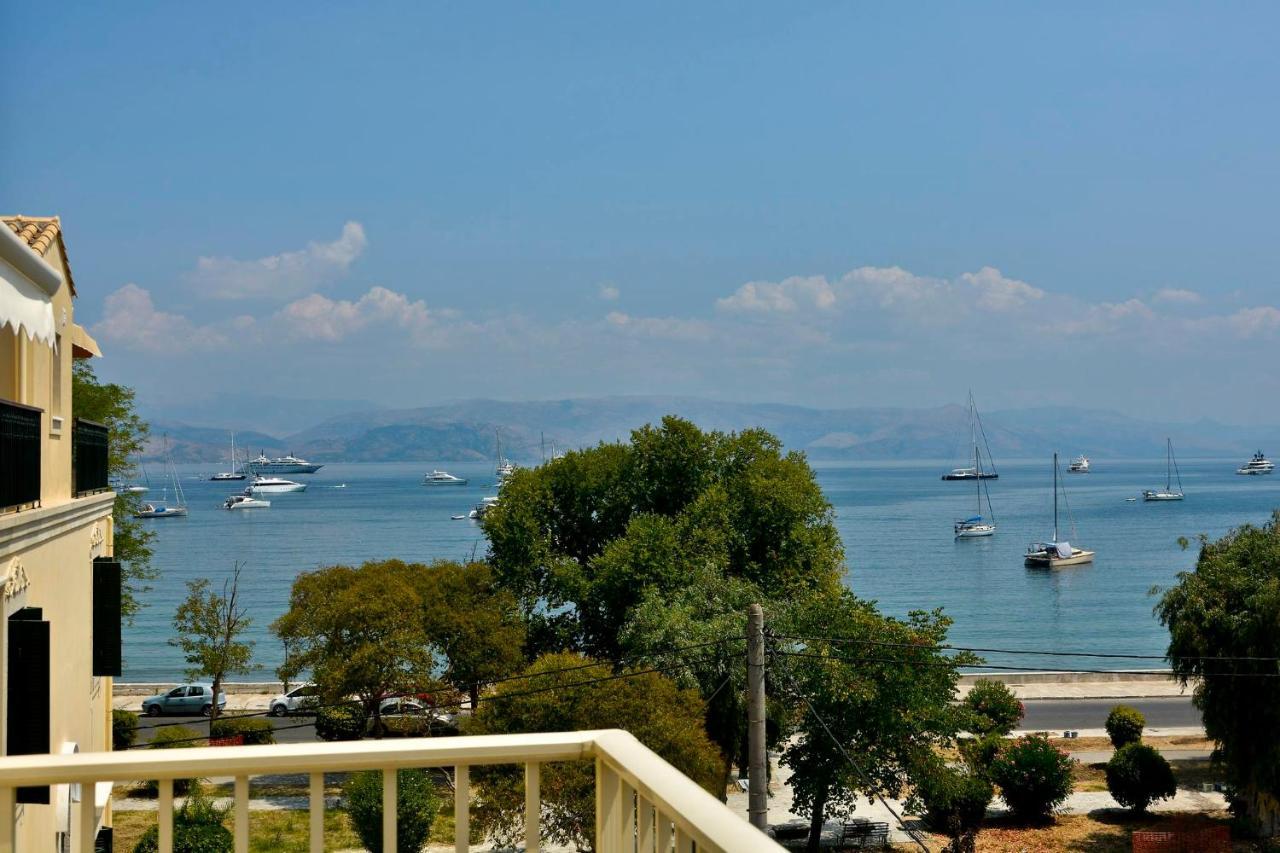 Luxury Bay View Apartment Corfu  Bagian luar foto
