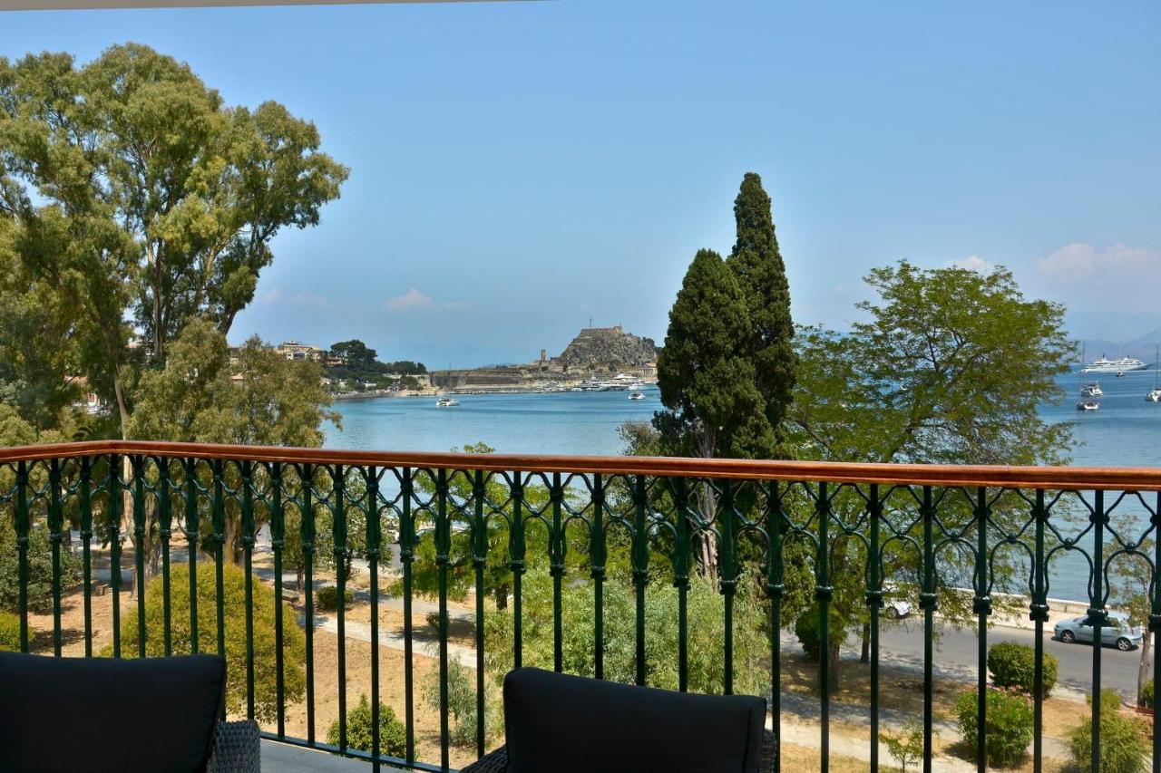 Luxury Bay View Apartment Corfu  Bagian luar foto