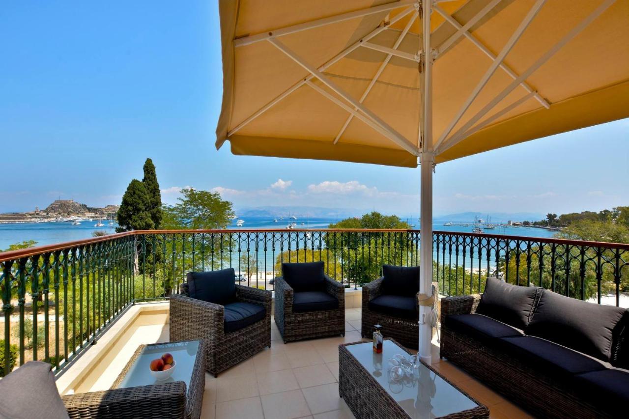 Luxury Bay View Apartment Corfu  Bagian luar foto