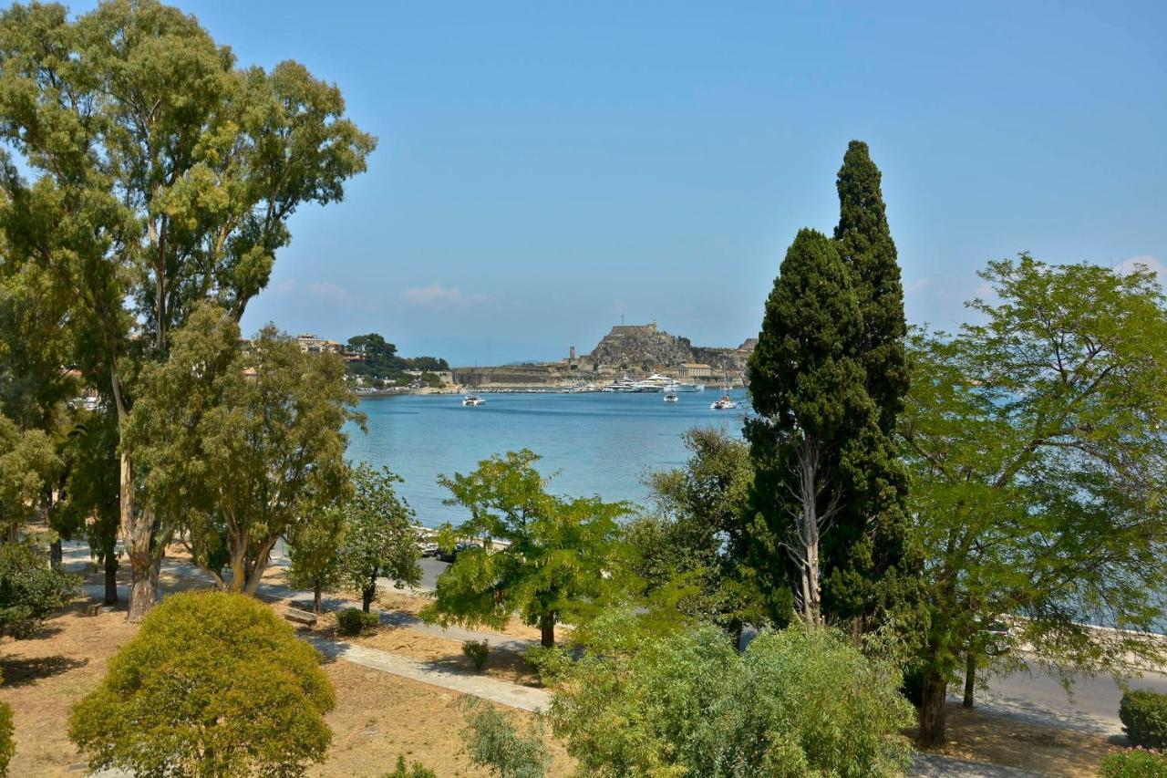 Luxury Bay View Apartment Corfu  Bagian luar foto