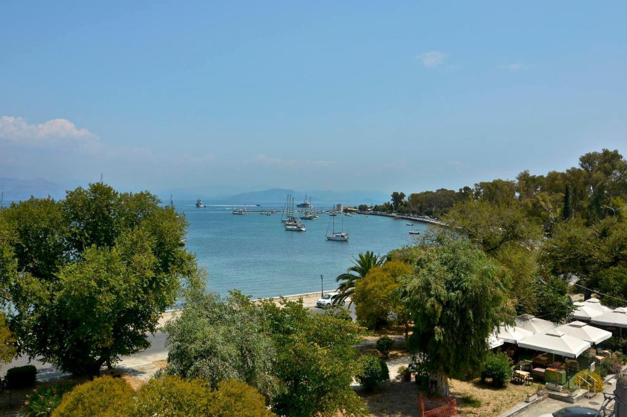Luxury Bay View Apartment Corfu  Bagian luar foto