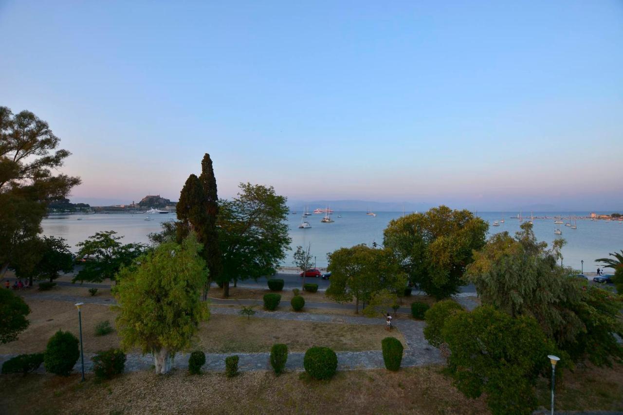 Luxury Bay View Apartment Corfu  Bagian luar foto